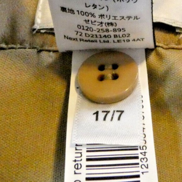 Gold Pencil SKIRT Fitted Gorgeous Party Prom Dinner Date Night Size UK 8 = US 4 - Picture 14 of 15